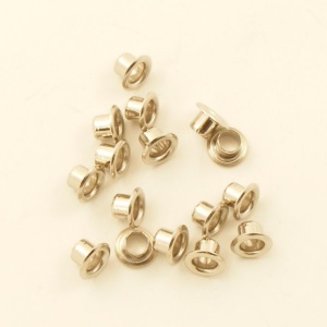 4mm Nickel Plated Eyelets for Leather & Craft - artisanleather.co.uk